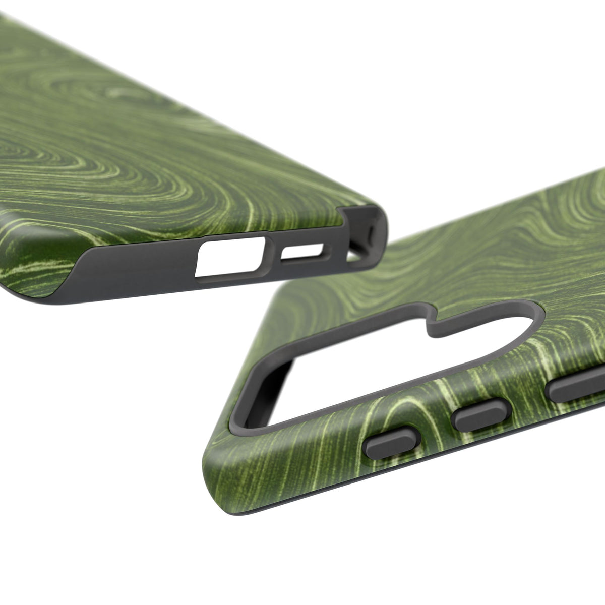 Green Marble Swirl Samsung Case
