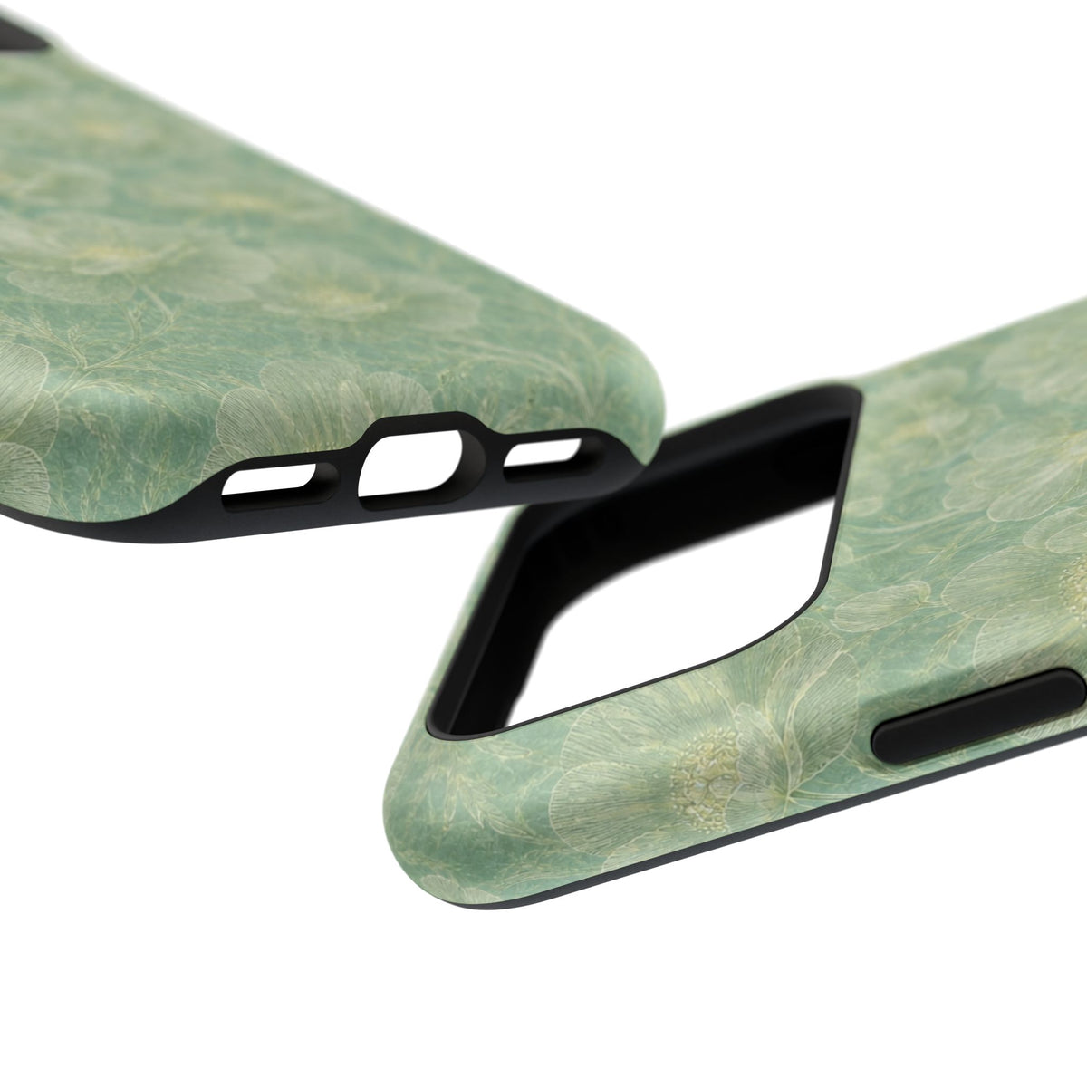 Floral Sage Green iPhone Case