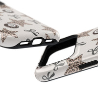 Leopard Star And 8-Ball iPhone Case