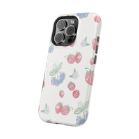 Cottage Strawberries Blueberries And Raspberries iPhone Case