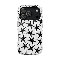 Whimsy Starfish Faces iPhone Case