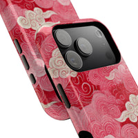 Pink And Red Air Cloud iPhone Case