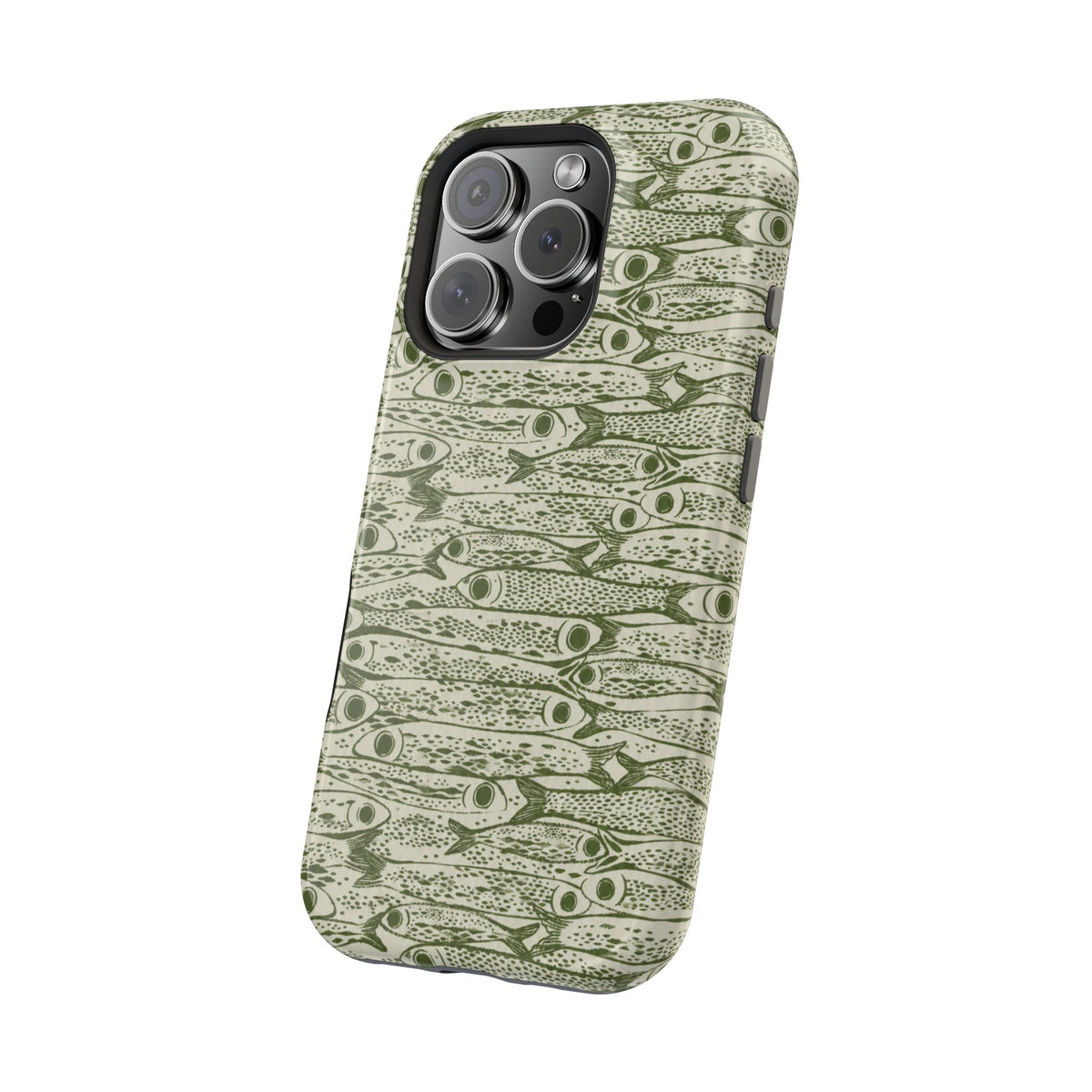 Green Sardines iPhone Case