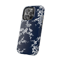 Blue And White Floral iPhone Case