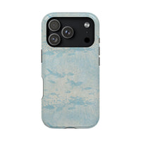 Blue Watercolor School Of Fishes iPhone Case