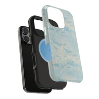 Blue Watercolor School Of Fishes iPhone Case
