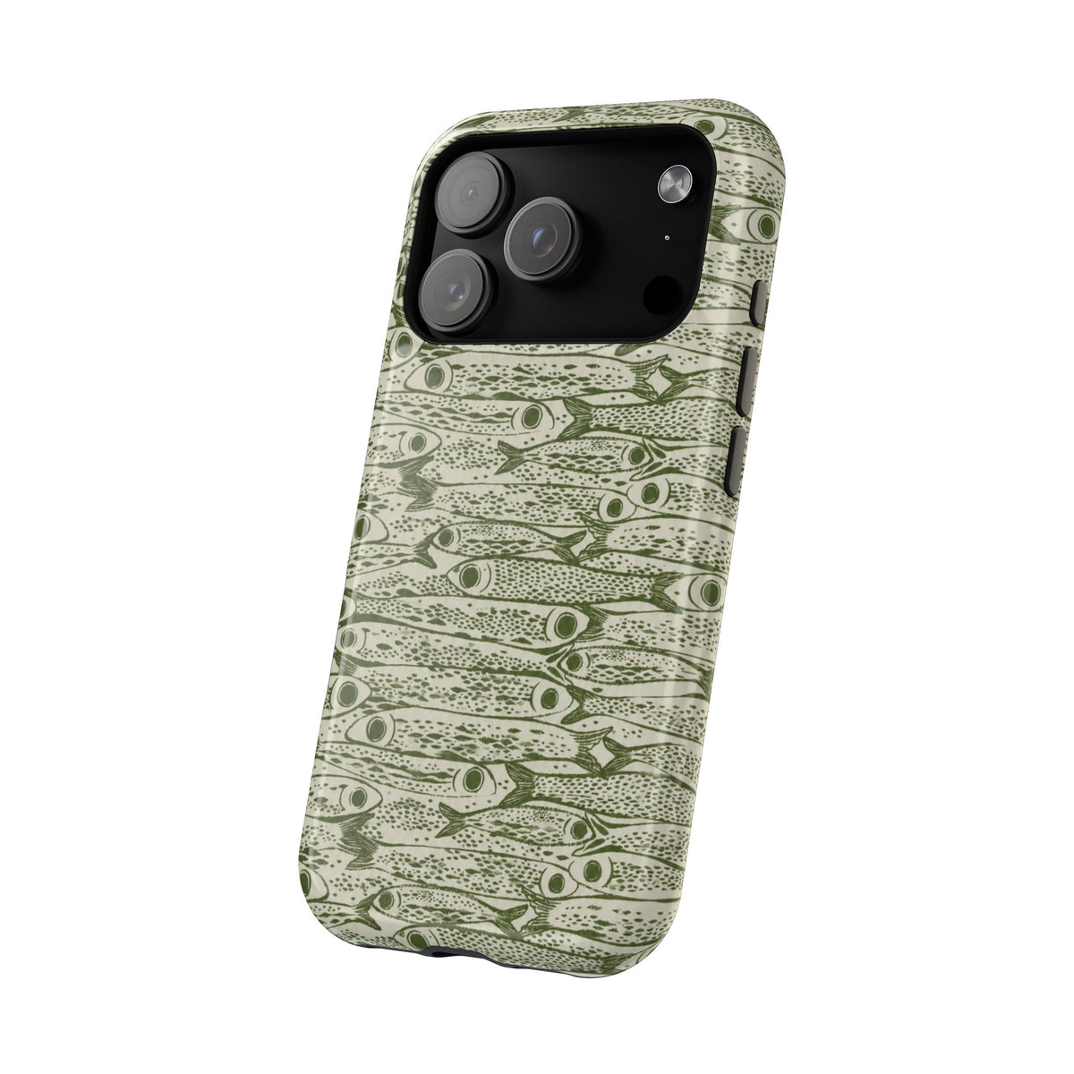 Green Sardines iPhone Case