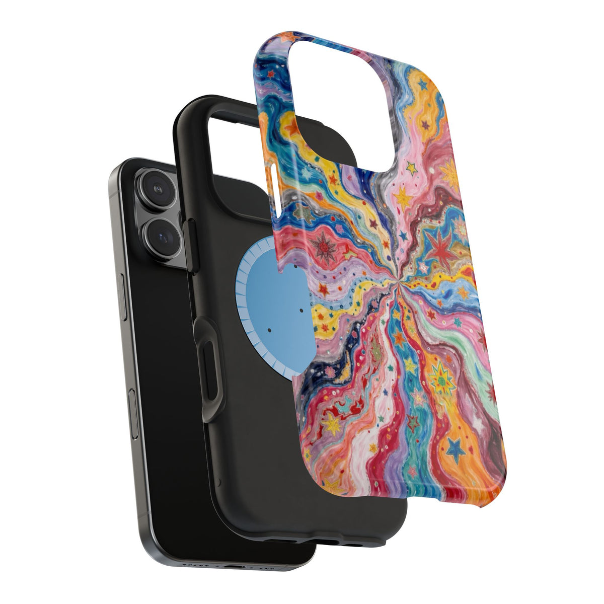 Psychedelic Stardust iPhone Case