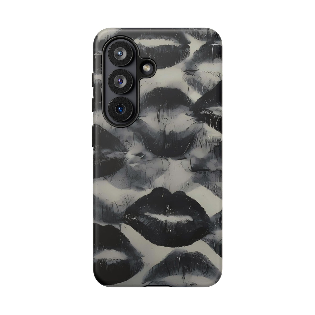 Black And White Lipstick Stains Samsung Case