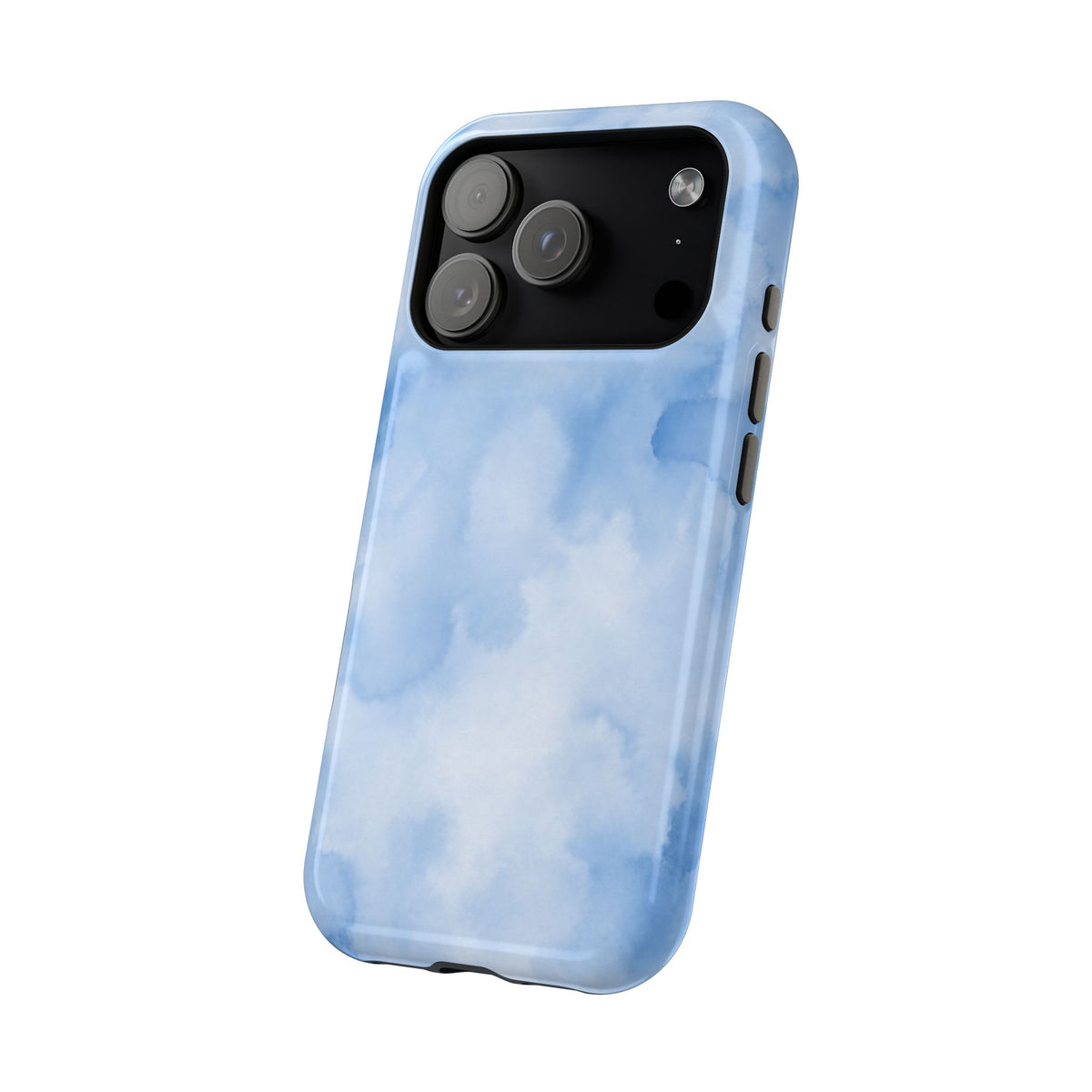 Blue Water Paint iPhone Case
