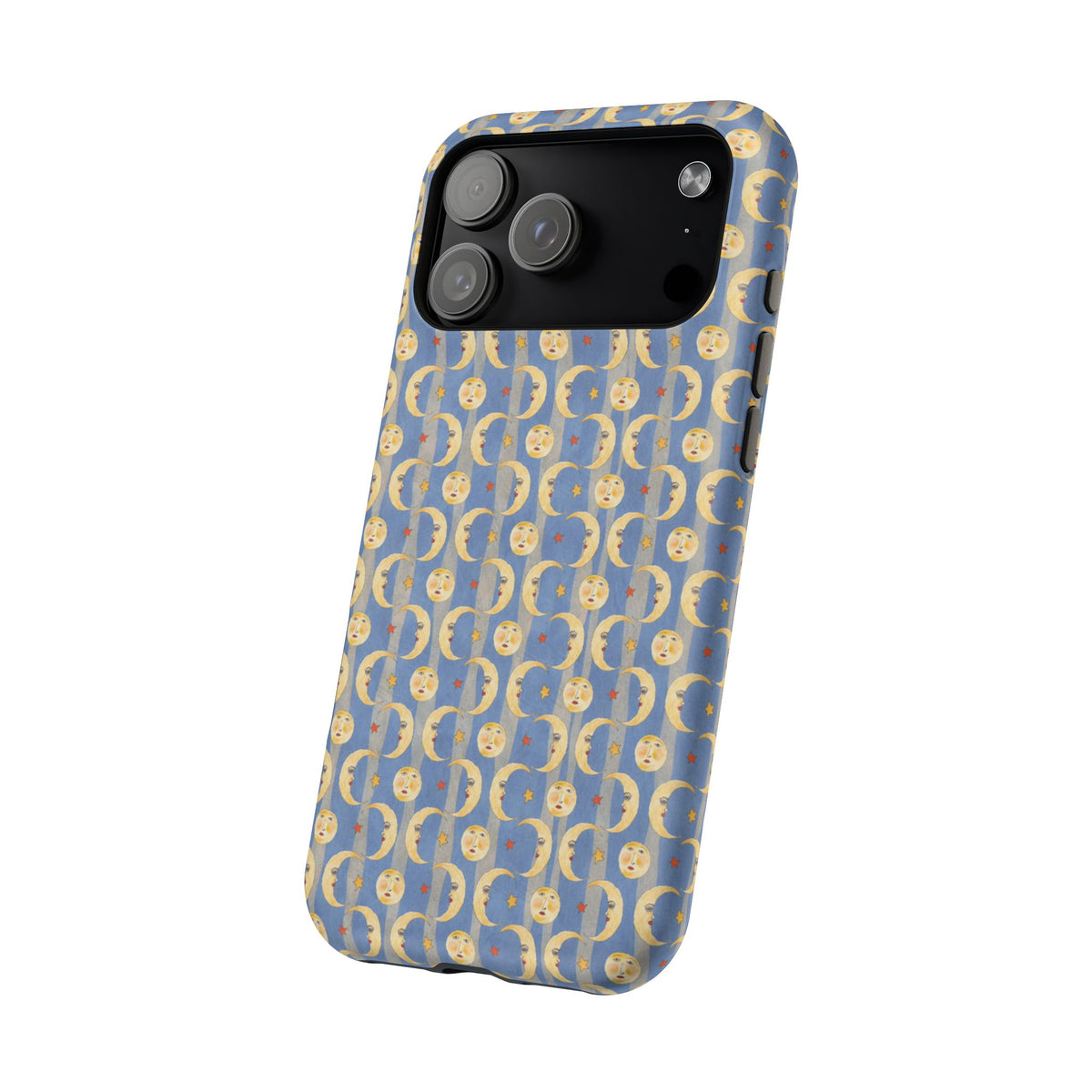 Sun And Moon Faces iPhone Case