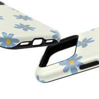 Blue Cutesy Flower iPhone Case