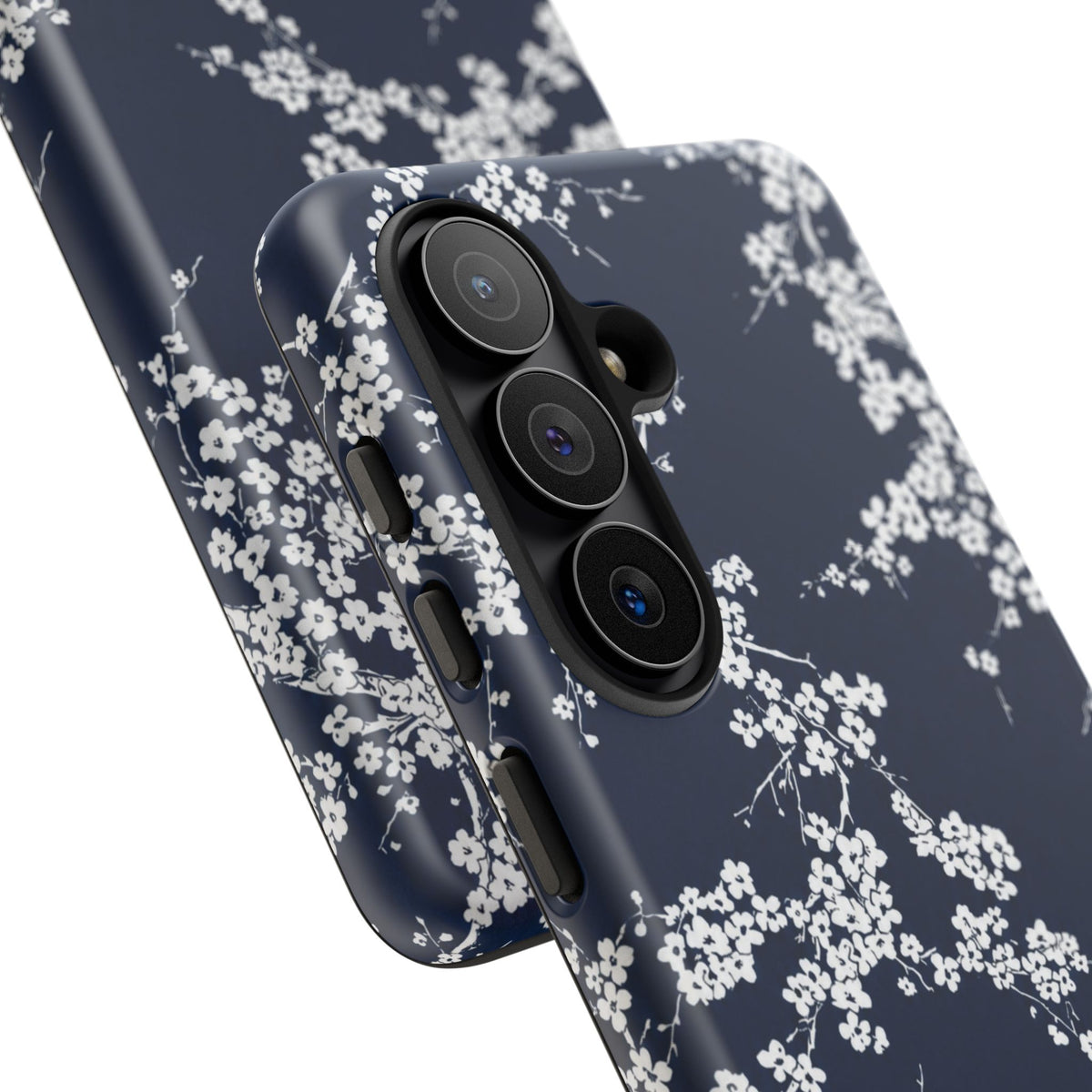 Blue And White Floral Samsung Case