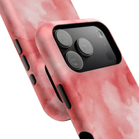 Red Water Paint iPhone Case