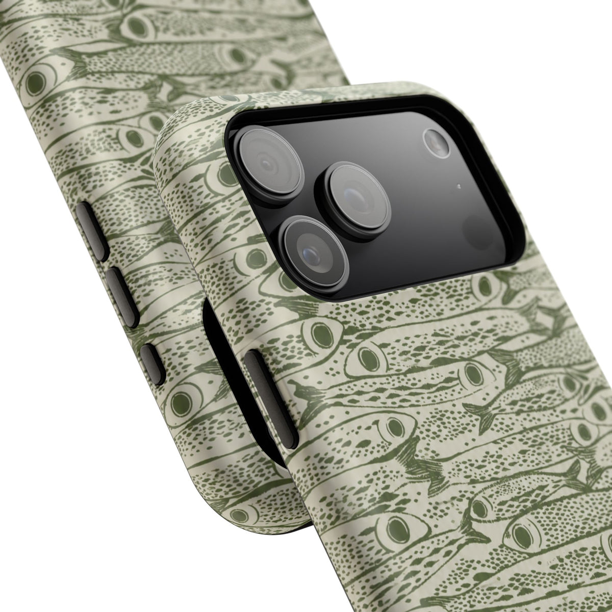 Green Sardines iPhone Case