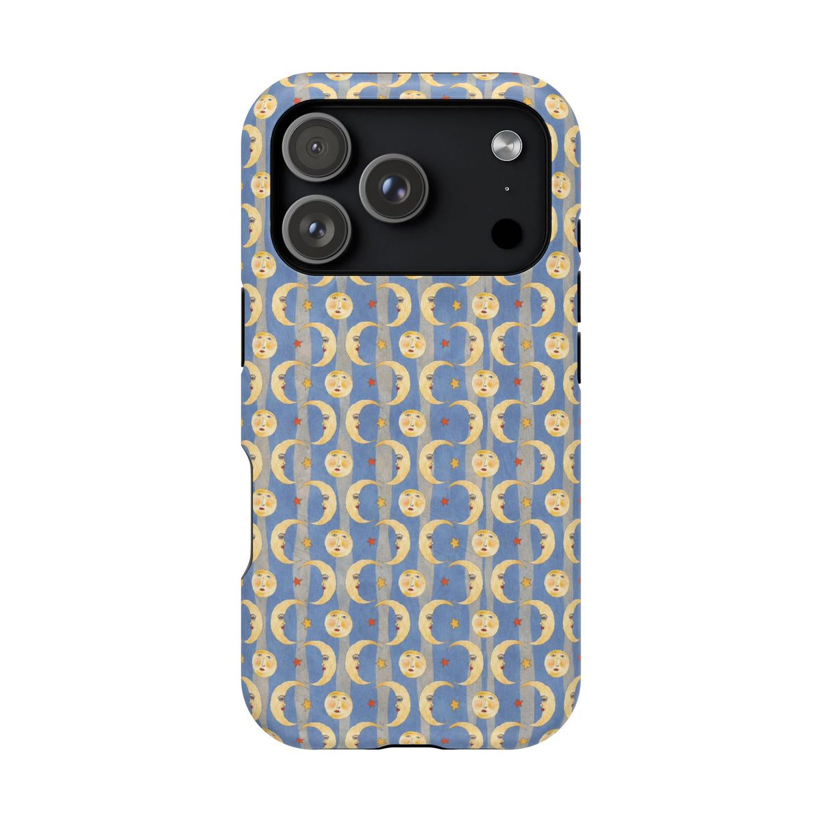 Sun And Moon Faces iPhone Case