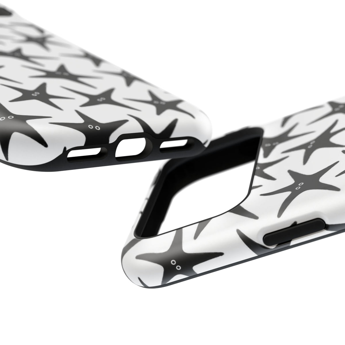 Whimsy Starfish Faces iPhone Case