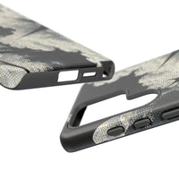 Black And White Artsy Pixelated Cloud Samsung Case