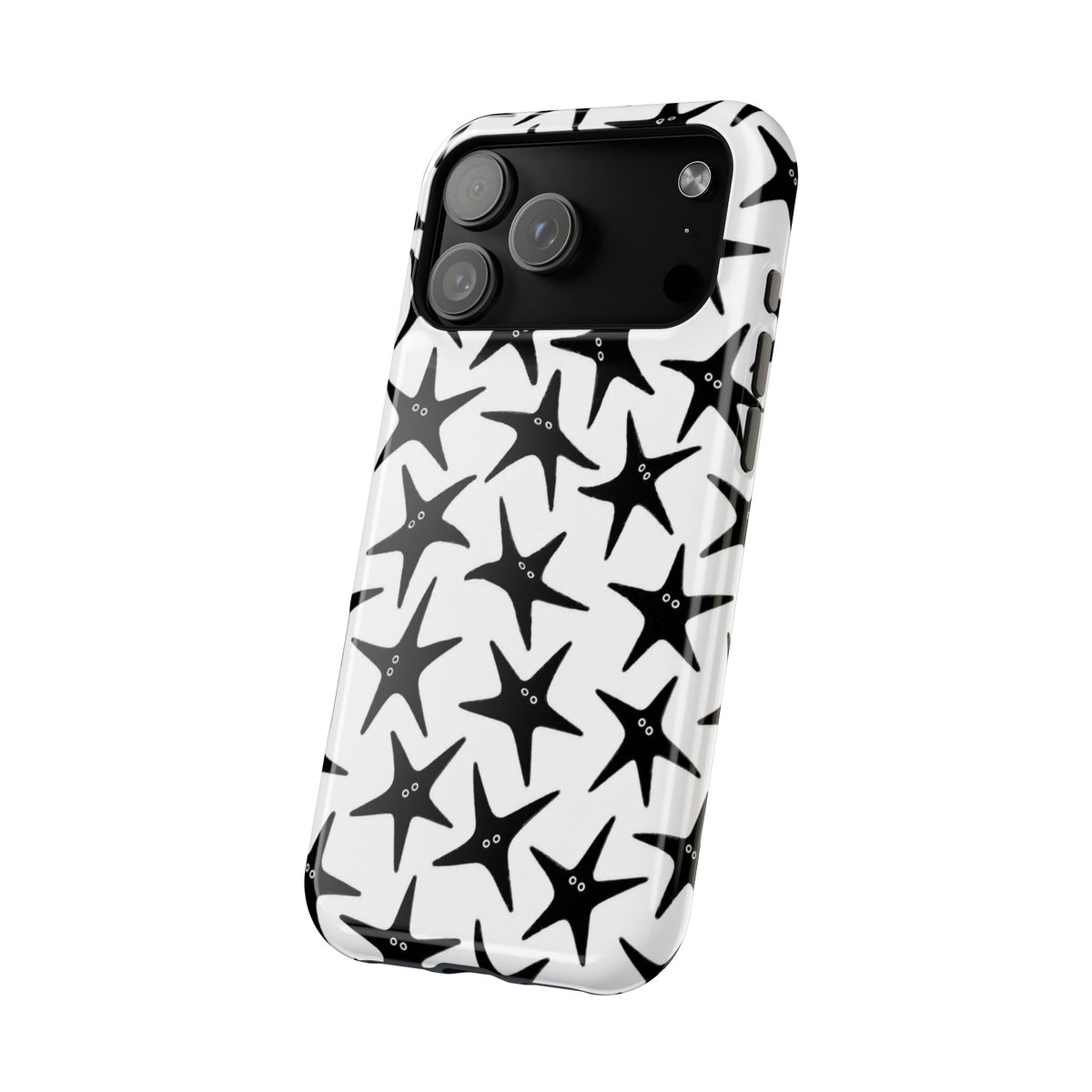 Whimsy Starfish Faces iPhone Case