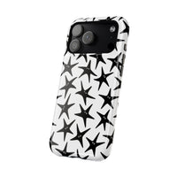 Whimsy Starfish Faces iPhone Case