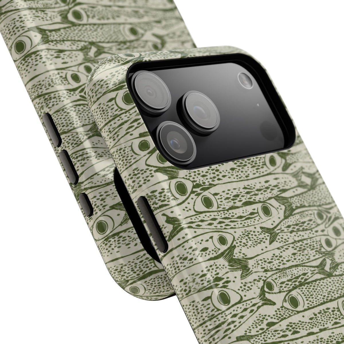 Green Sardines iPhone Case