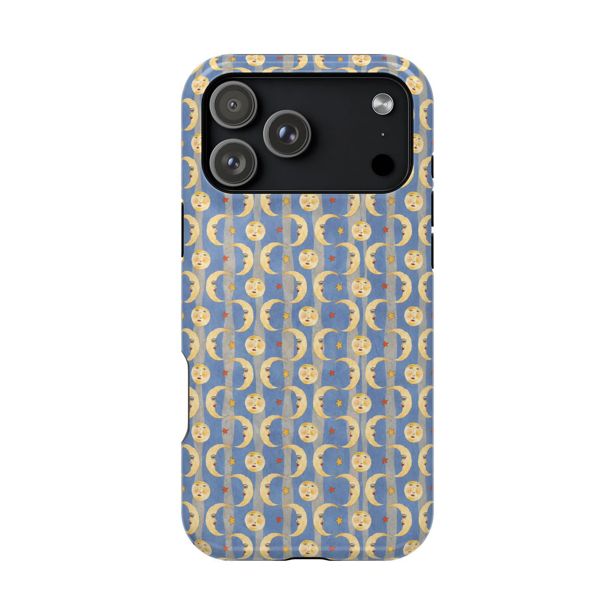 Sun And Moon Faces iPhone Case