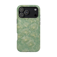 Floral Sage Green iPhone Case