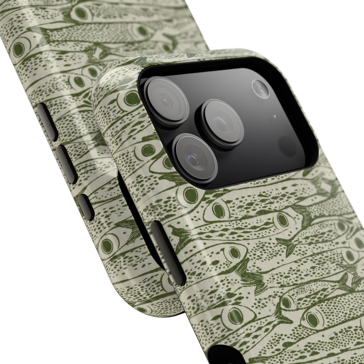 Green Sardines iPhone Case