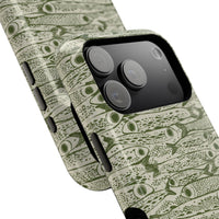 Green Sardines iPhone Case