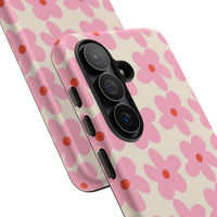 Pink Cutesy Flower Samsung Case