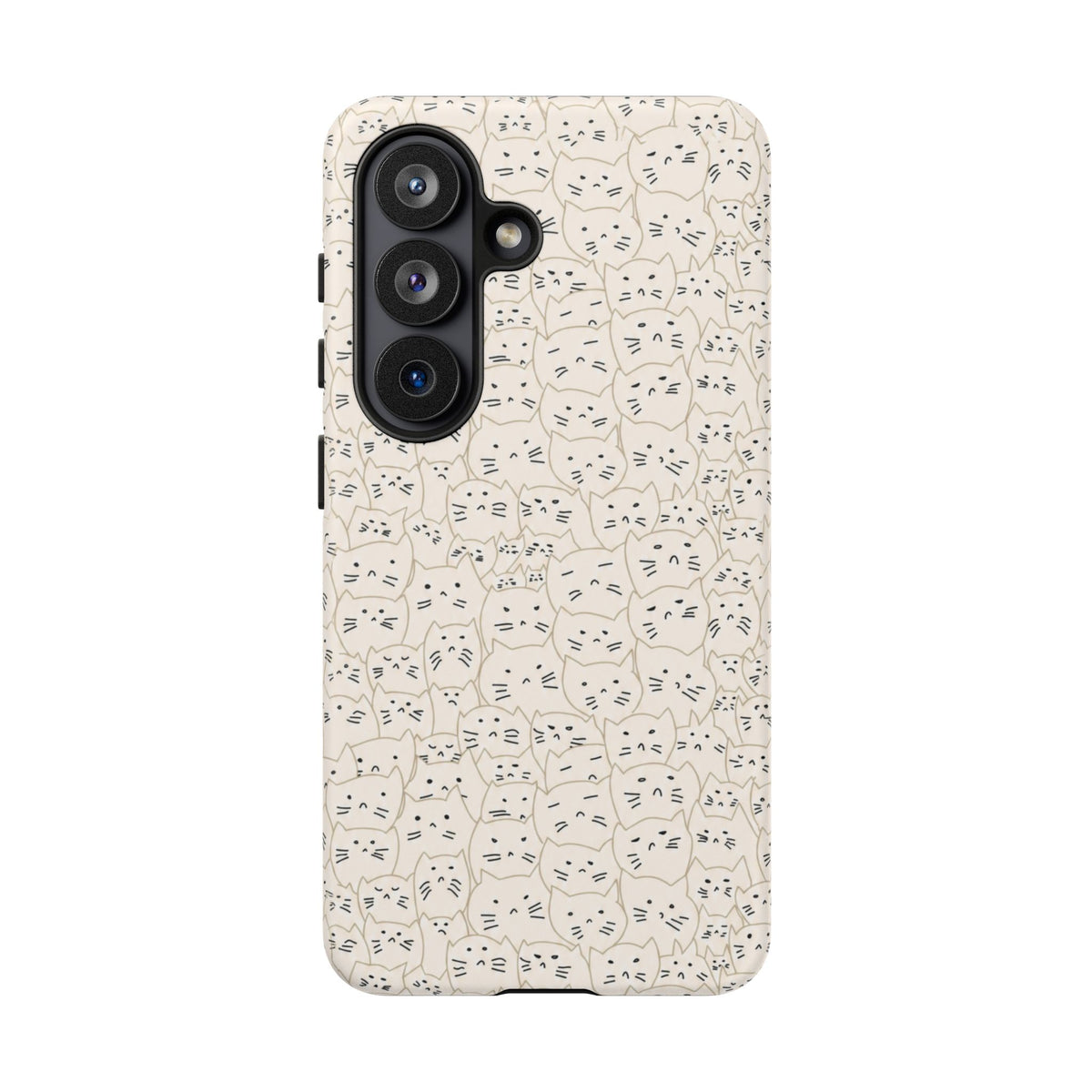 Artsy Cat Faces Samsung Case