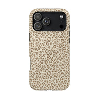 Light Khaki Leopard iPhone Case
