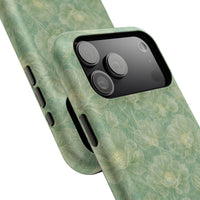 Floral Sage Green iPhone Case