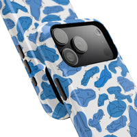 Cartoony Water Art Sharks iPhone Case