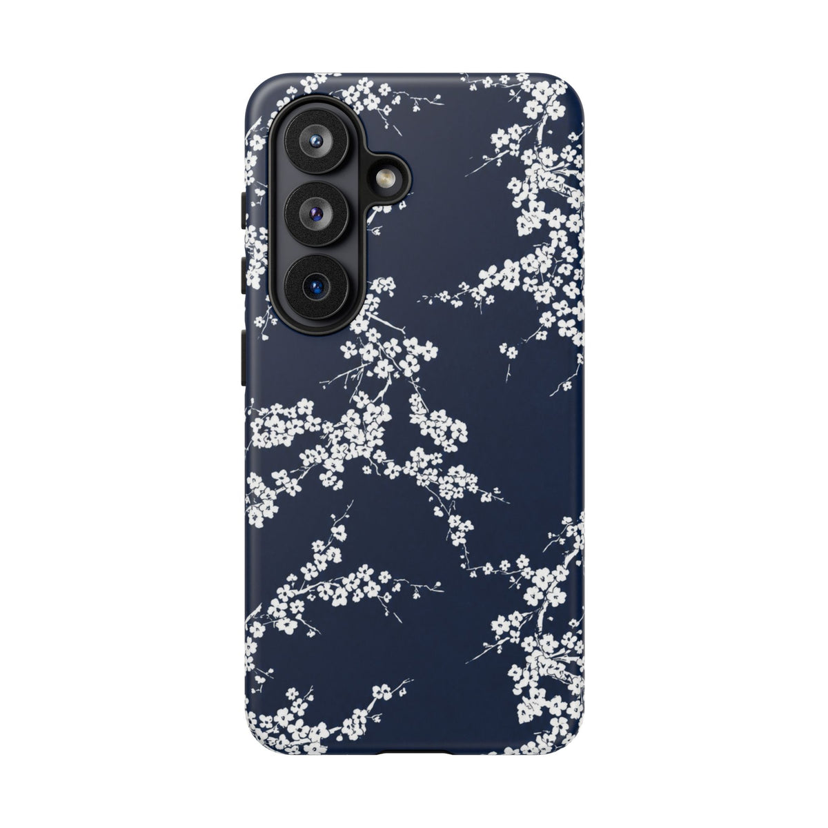 Blue And White Floral Samsung Case