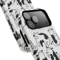 Silly Cows iPhone Case