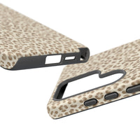 Light Khaki Leopard Samsung Case