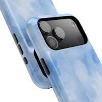 Blue Water Paint iPhone Case