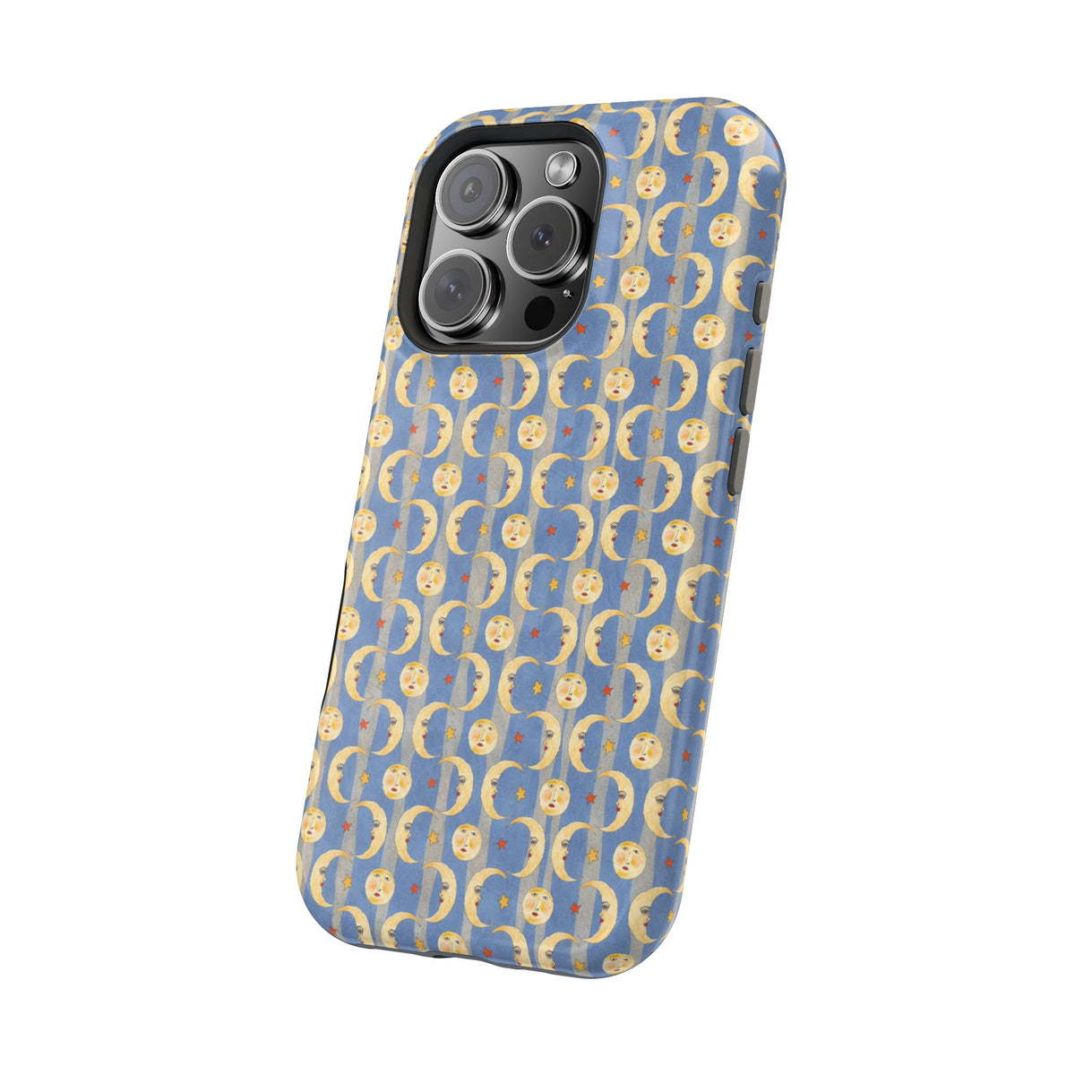Sun And Moon Faces iPhone Case