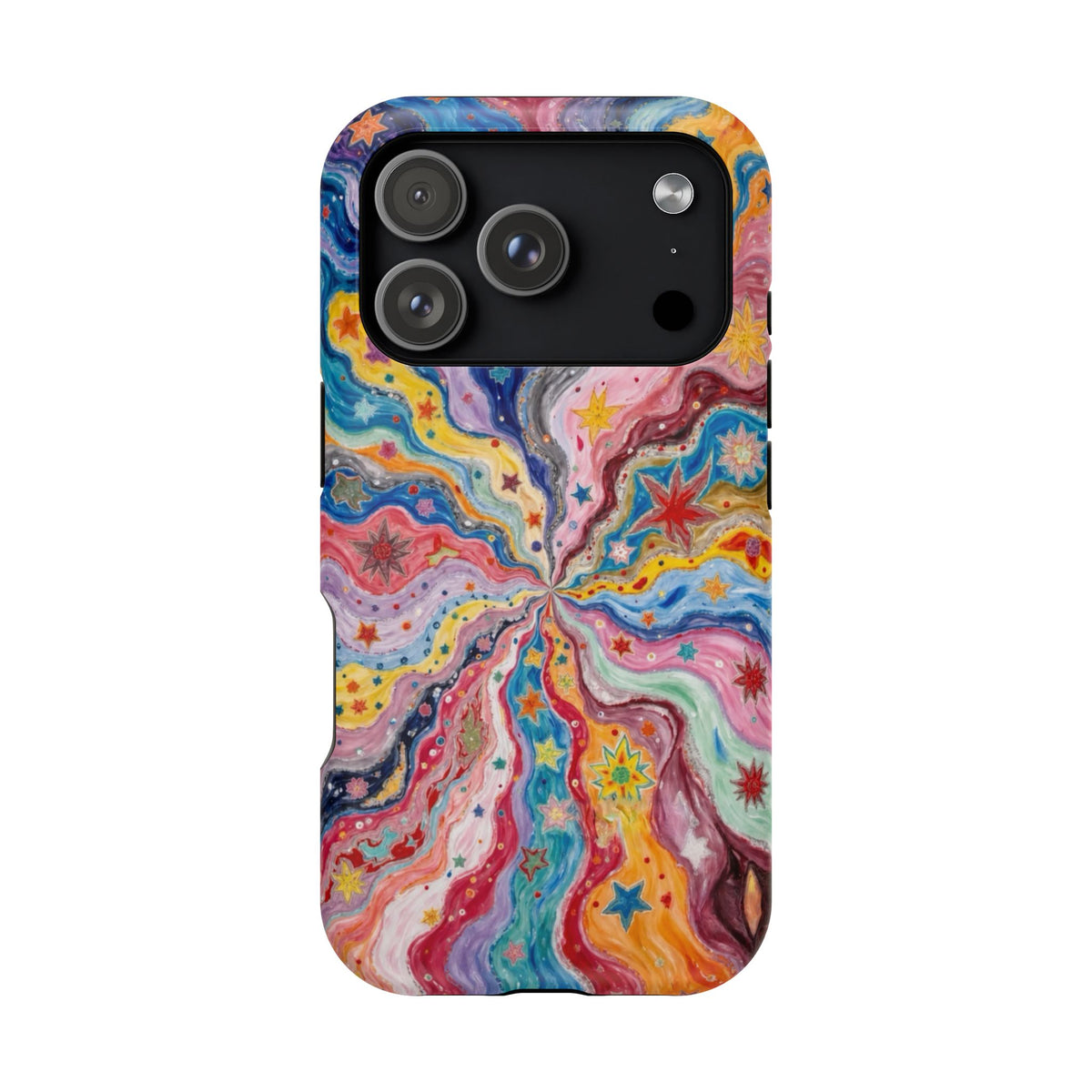 Psychedelic Stardust iPhone Case