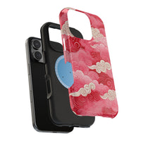 Pink And Red Air Cloud iPhone Case