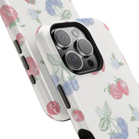 Cottage Strawberries Blueberries And Raspberries iPhone Case