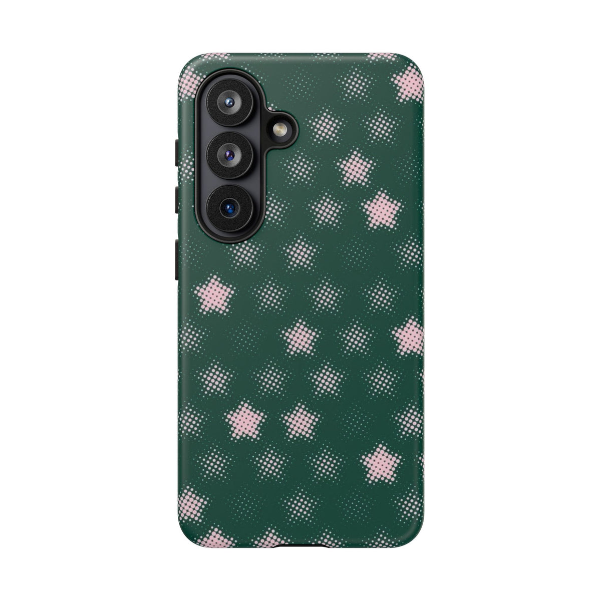 Green And Pink Pixelated Star Samsung Case