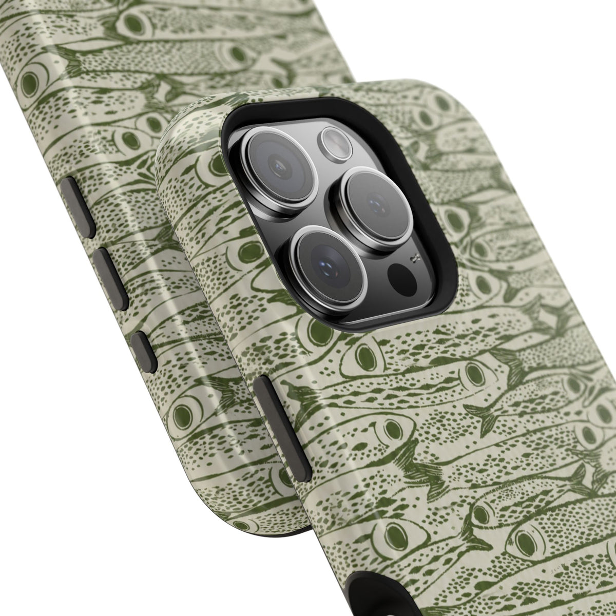 Green Sardines iPhone Case