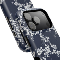 Blue And White Floral iPhone Case