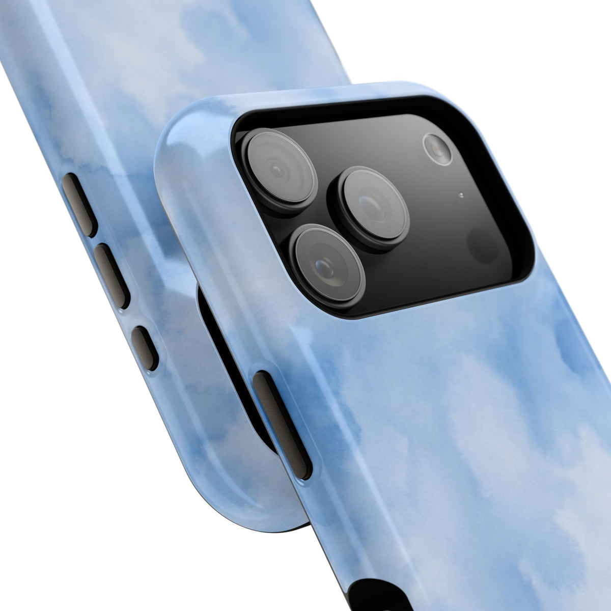 Blue Water Paint iPhone Case