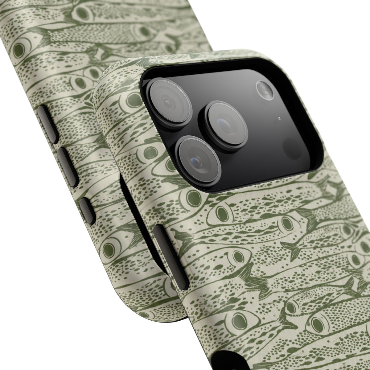 Green Sardines iPhone Case