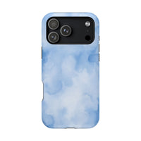 Blue Water Paint iPhone Case