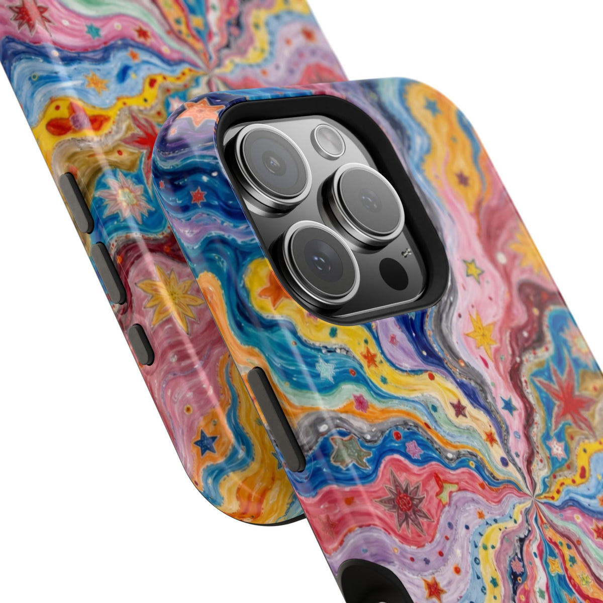 Psychedelic Stardust iPhone Case