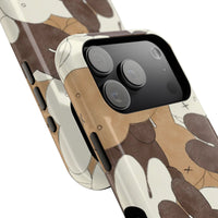 Brown And Tan Laying Bunnies iPhone Case